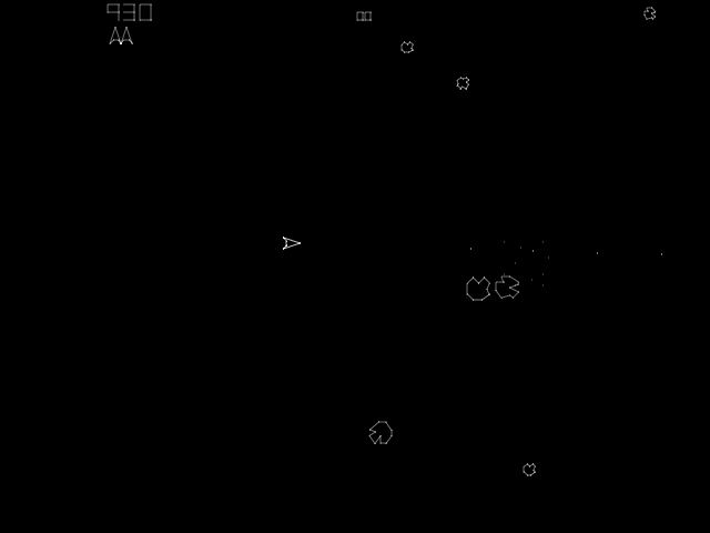 爆破彗星 Asterock (Videotron 盗版自 Asteroids) asterockv.zip