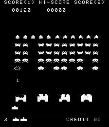 宇宙侵略者 - Darth Vader (盗版自 Space Invaders) darthvdr.zip