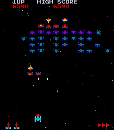 小蜜蜂 (Midway 第 1 套) galaxianm.zip