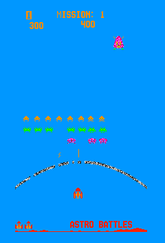 太空蜜蜂 - 防护罩 (program 1) gorfpgm1.zip