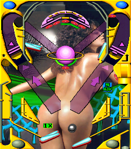 性感美女弹珠台