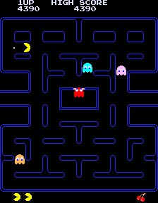 小精灵 Pac-Man (Midway, speedup 修改版) pacmanf.zip