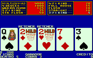 游戏者的利刃 加强版 (X000055P+XP000075) Deuces Wild Poker pex0055pj.zip