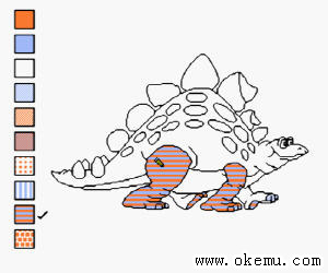 为恐龙上色美版