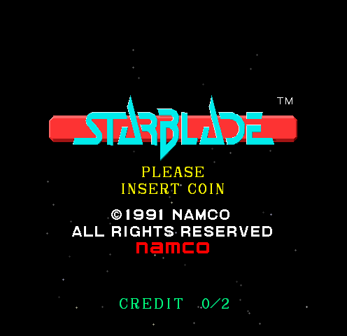 Starblade街机游戏点评