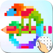 数字解压着色