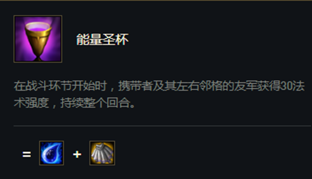 《云顶之弈》S5赛季能量圣杯介绍
