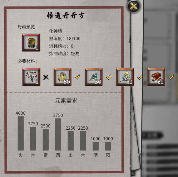 鬼谷八荒悟道丹材料怎么刷 材料获取途径介绍