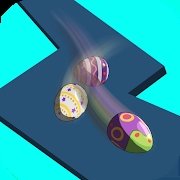 滚蛋彩色球3D