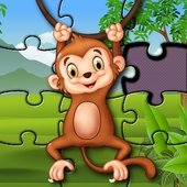 儿童欢乐拼图游戏