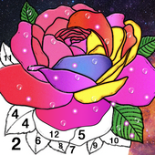 数字着色绘画