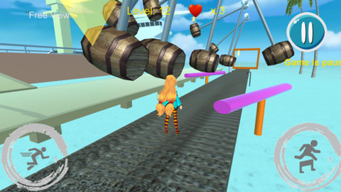 女孩智勇大冲关游戏