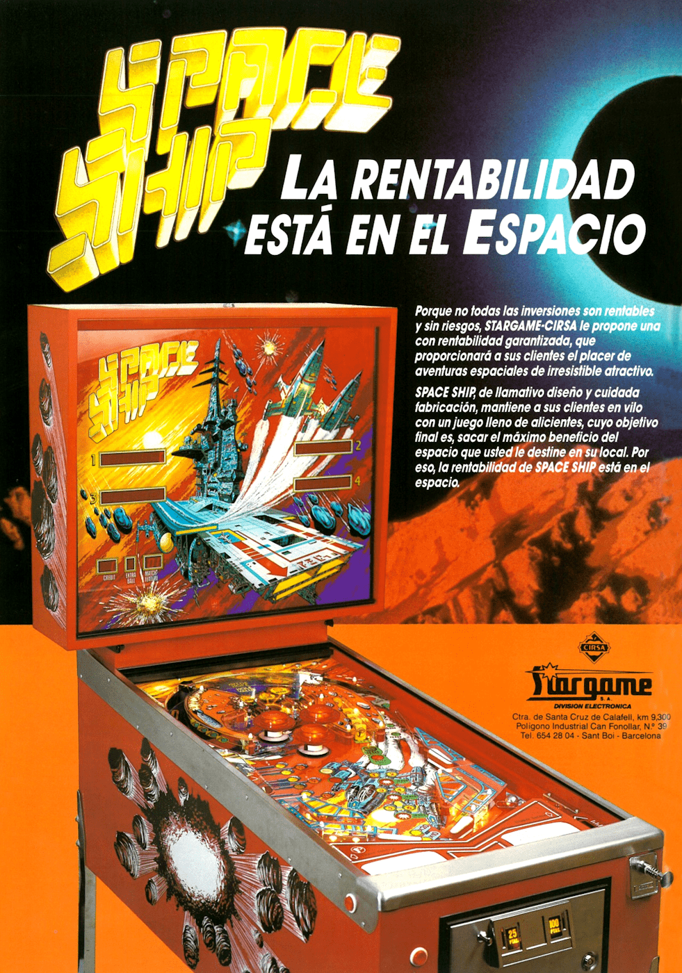 宇宙大战 Space Ship (Pinball) spcship.zip