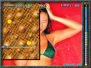 射击天蚕变 (世界版) / Miss Tang Ja Ru Gi (韩版) (pcb 版本 1.0) (AT89c52 保护版) landbrkb.zip