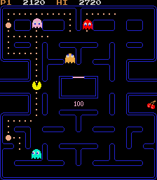 小精灵 Pac-Man (盗版, Video Game SA) pacmanvg.zip