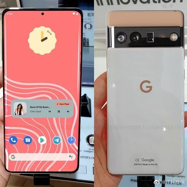 谷歌Pixel 6真机曝光 传闻定位是安卓版iPhone