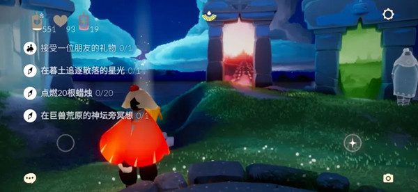 光遇7.15任务攻略：7月15日在墓土追逐星光/20根蜡烛位置一览