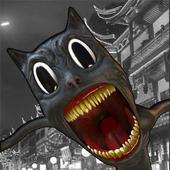 上海的卡通狗与卡通猫