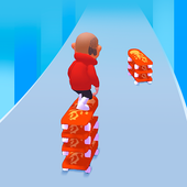 狗脸滑冰和堆叠