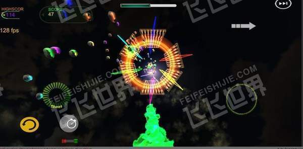 太空小行星冲撞