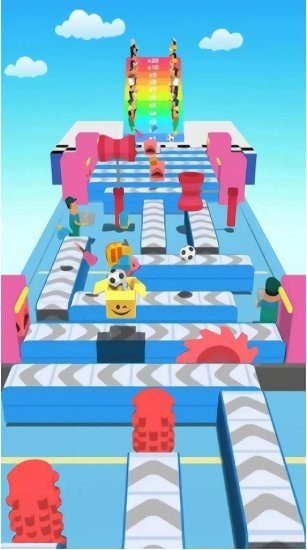 传送带障碍赛最新版(Transport Run)