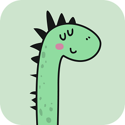 走得像只小恐龙  V