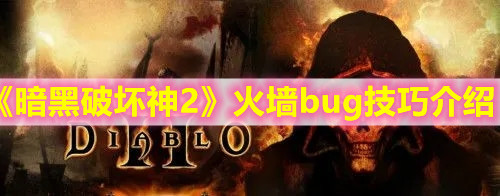 《暗黑破坏神2》火墙bug技巧介绍