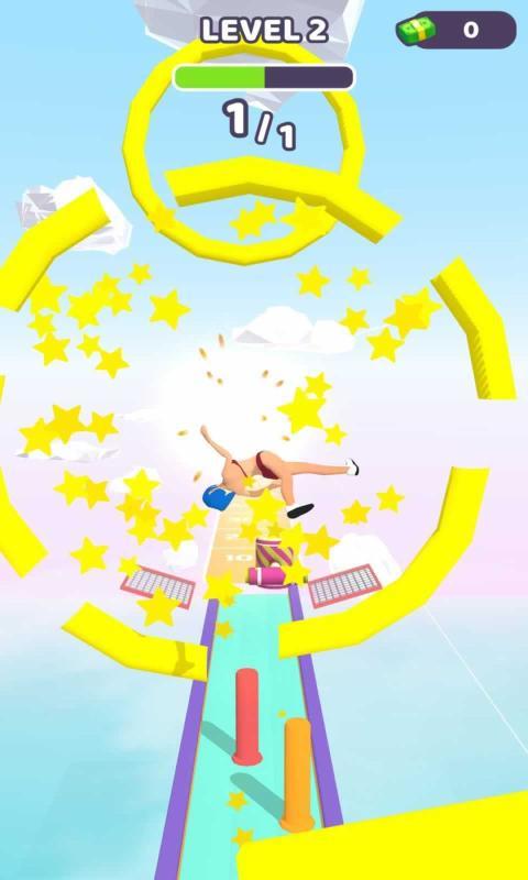 疯狂的蹦床游戏安卓版