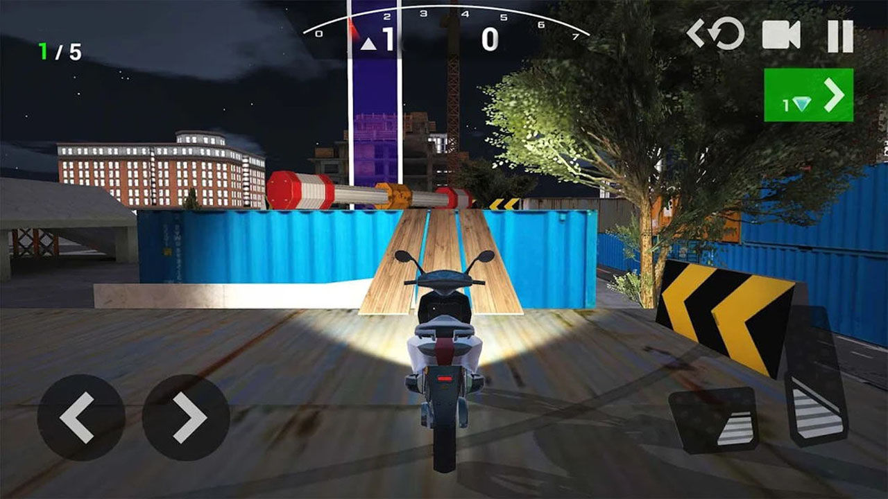 3D特技摩托车