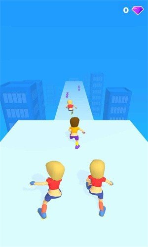 滑冰竞赛游戏(roller race)