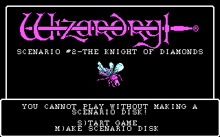 巫术3:钻石骑士(Wizardry II:The Knight of Diamonds)