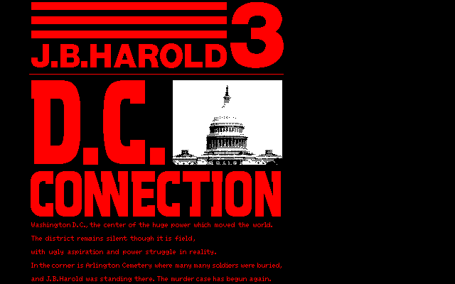 J.B.哈罗德3:直流连接(J.B. Harold 3: D.C. Connection)