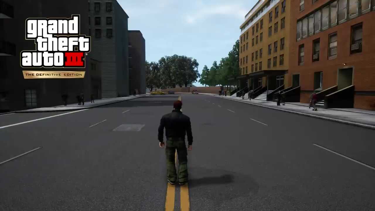 油管博主对比GTA3重制前后变化 新版主角“更木更文明”