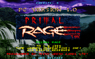 恐龙佣兵(PRIMAL RAGE)