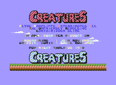 造物计划(CREATURES)