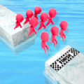 3d人群跳跃