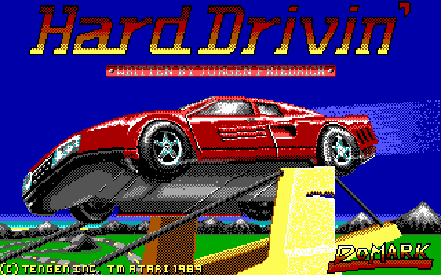 超级赛车(HARD DRIVIN')雅达利版