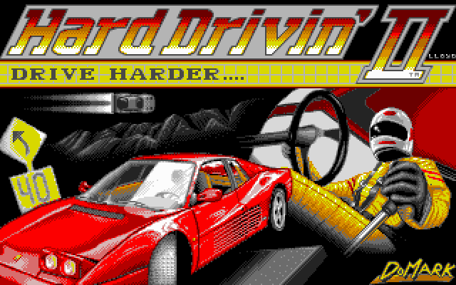 超级赛车2(HARD DRIVIN' II)雅达利版