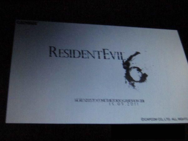 《生化危机6(Resident Evil 6)》Logo揭晓 9月15日正式公布