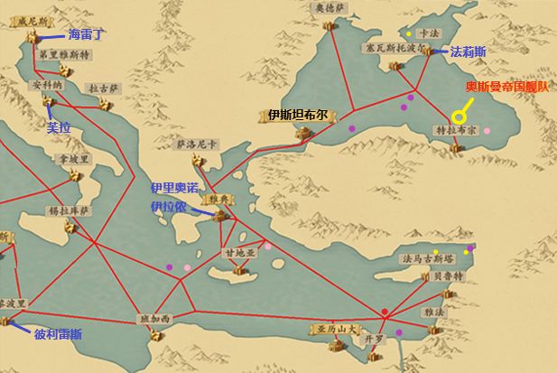 梦回大航海国家队位置在哪 梦回大航海全地图详细标注