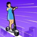 滑板车捡人跑游戏安卓版v1.0