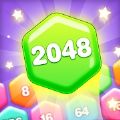 2048六边形粉碎游戏安卓手机版v1.0