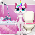 凯蒂猫独角兽洗澡游戏手机版v1.0.5