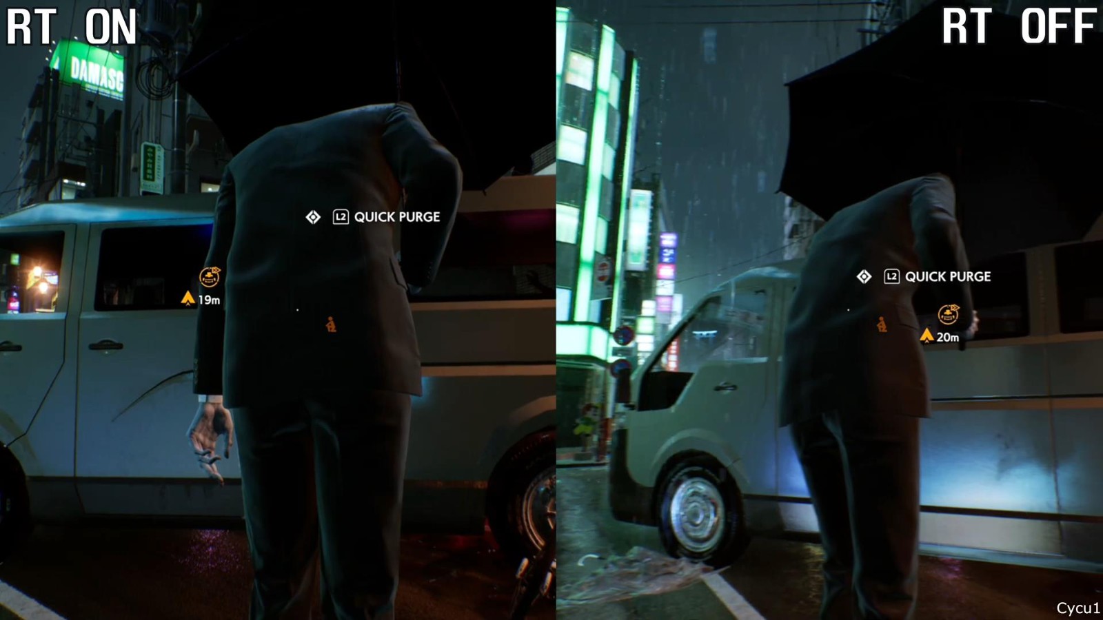 《幽灵线：东京》PS5版光追开/关对比 差别大？
