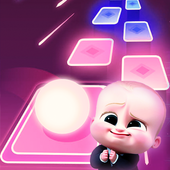 Dance Boss Baby Hop Tiles Game