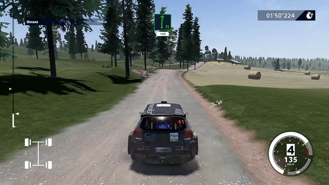 《WRC10》Switch版实机视频 画面过于简陋