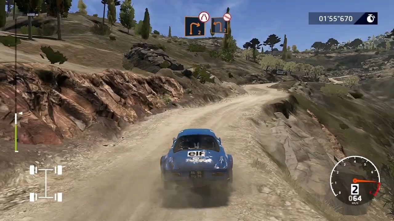 《WRC10》Switch版实机视频 画面过于简陋