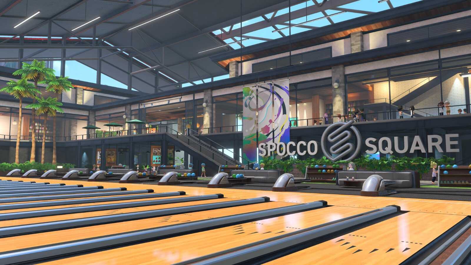 《任天堂Switch运动》新游戏截图 展示“SPOCCO广场”