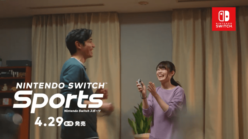 《任天堂Switch运动》发布六则TVCM 游戏4月29日发售