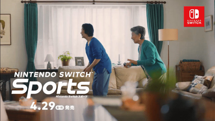 《任天堂Switch运动》发布六则TVCM 游戏4月29日发售